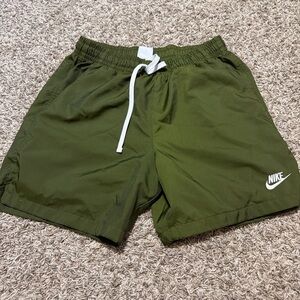 Nike Forest Green Athletic Shorts